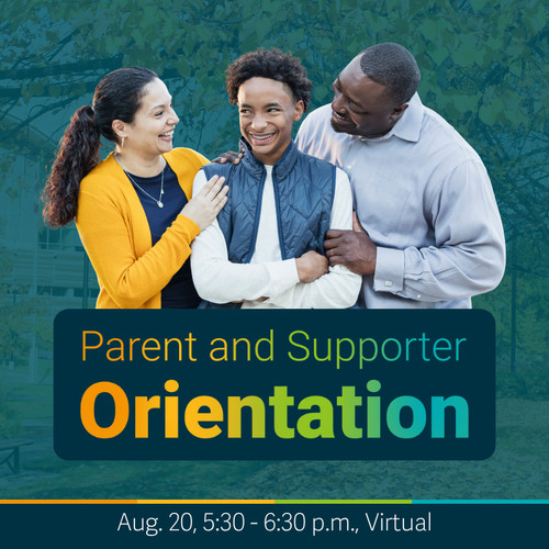Parent and Supporter Orientation: virtual session